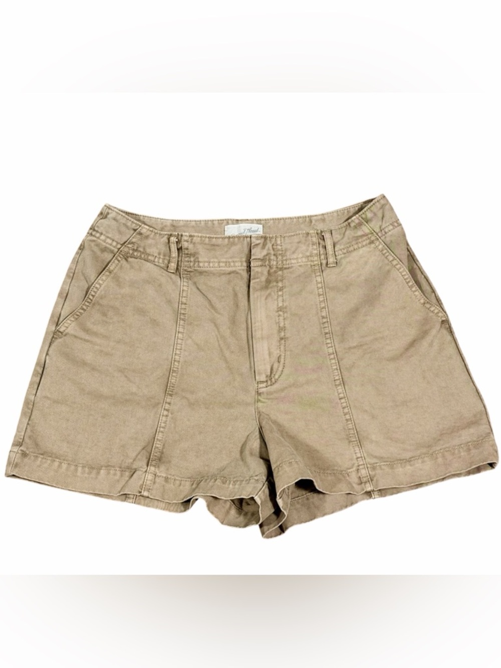 Universal Thread Khaki Utility High-Waist Women's Shorts